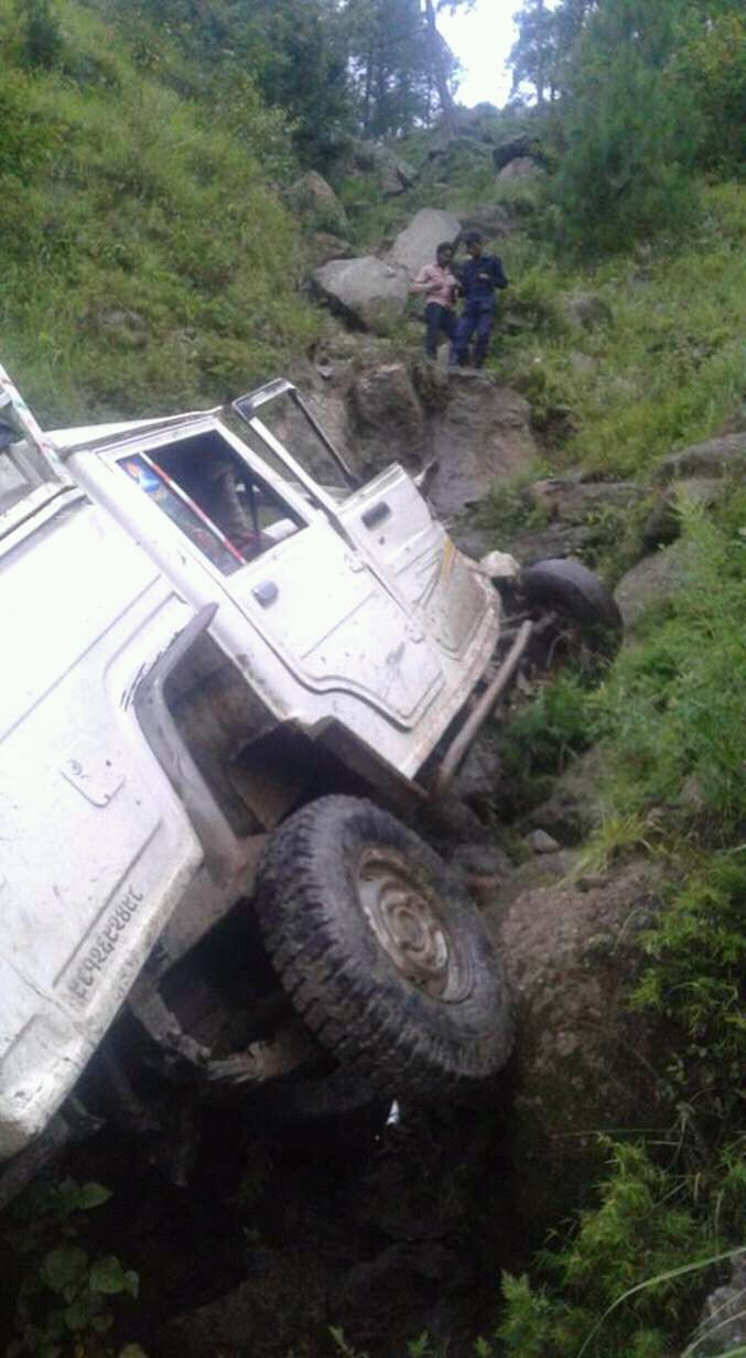 jeep जिप दुर्घटनामा नौ जनाको मृत्यु