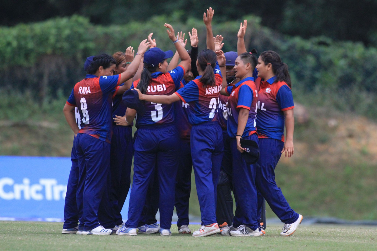 एसिसी महिला टी २० च्याम्पियनसिपमा  बहराइनलाई हराउँदै नेपाल सेमिफाइनलमा
