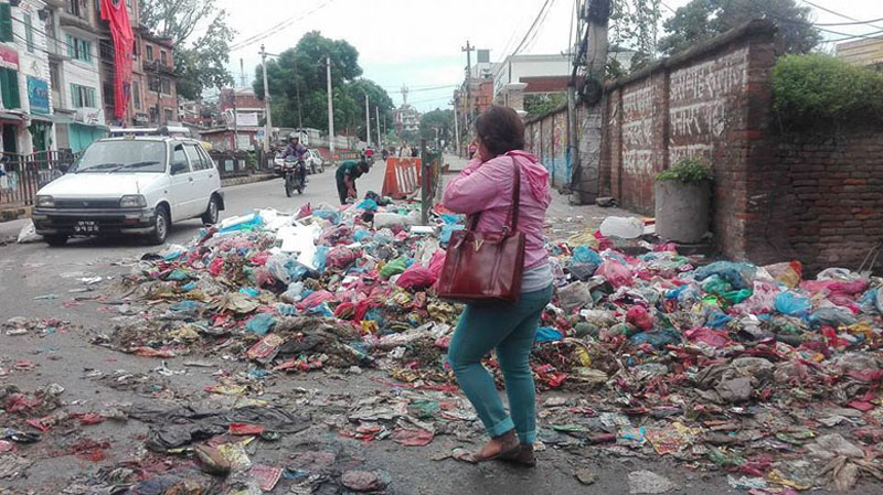 काठमाडौंको फोहोर आजदेखि उठ्ने