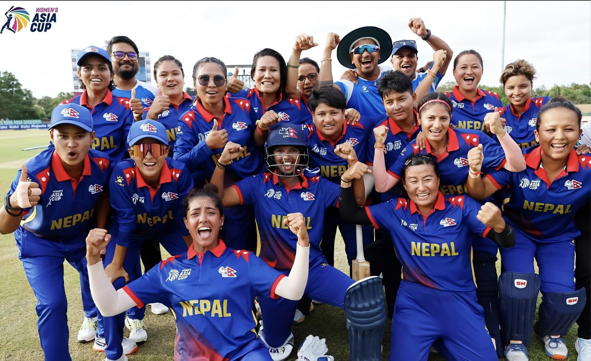IMG_1787 महिला एसिया कप: पाकिस्तानसँग खल्दै नेपाल