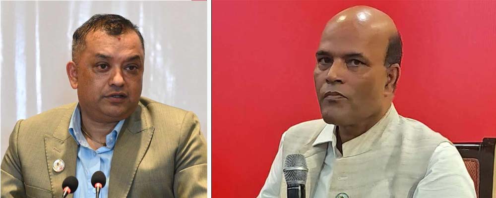 अमरेश सिंहलाई प्रतिस्पर्धी कांग्रेस सभापति थापाको बधाई